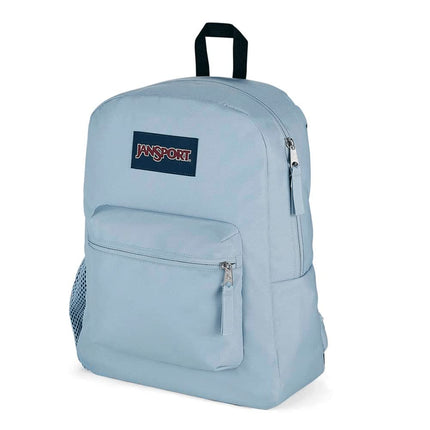 JANSPORT Cross Town Backpack - Class, Travel, or Work Bag with Water Bottle Pocket, Blue Dusk, Blue Dusk, One Size, Daypack Backpacks