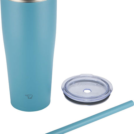 Zojirushi SX-HA89H-GM Stainless Tumbler with Straw