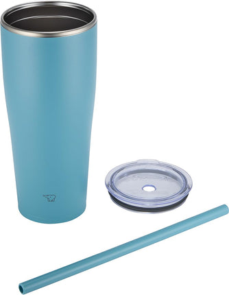 Zojirushi SX-HA89H-GM Stainless Tumbler with Straw