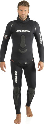 Cressi Apnea Wetsuit - Black, Medium/Size 3