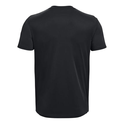 Under Armour Men's Challenger Train Short Sleeve, Lightweight and Quick-Drying Sports Top, Men's T-Shirt for Training, Gym and Casual Wear,Blue Atlantis / / High Vis Yellow,MD
