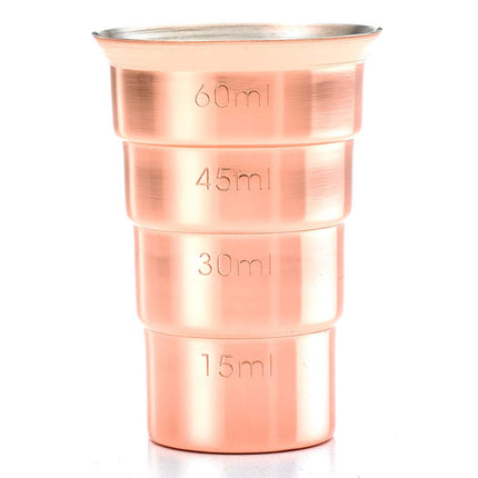 Barfly M37109CP Drink Jigger, 2 oz, Copper w/Out Handle