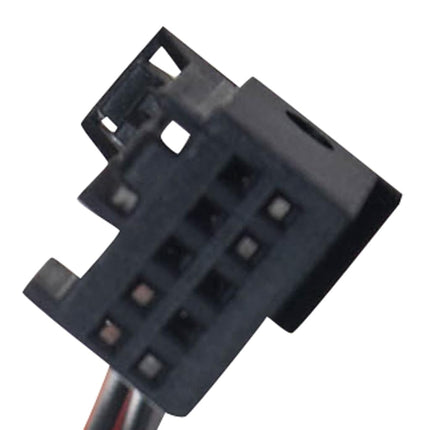 TRQ Driver Side Mirror Assembly Power Heated Foldaway Textured