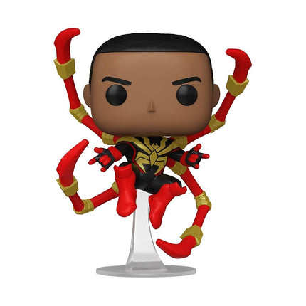 Funko POP! Marvel: Miles Morales Iron Spider - 1 in 6 Chance of Rare Chase