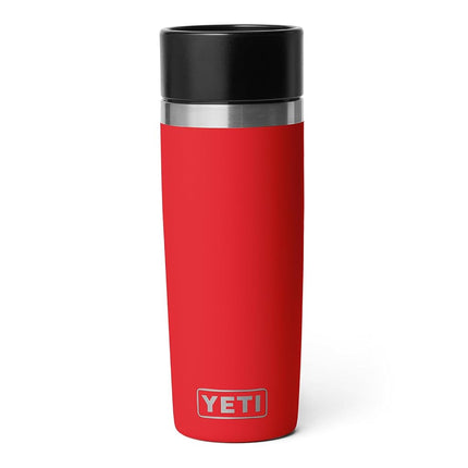 YETI Rambler 16 oz Travel Bottle, Stainless Steel, Vacuum Insulated with Leakproof Commuter Cap, Rescue Red