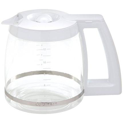 Cuisinart DGB-500WRC 12-Cup Replacement Coffee Carafe, White, 8.5 x 8.2 x 7.4 inches