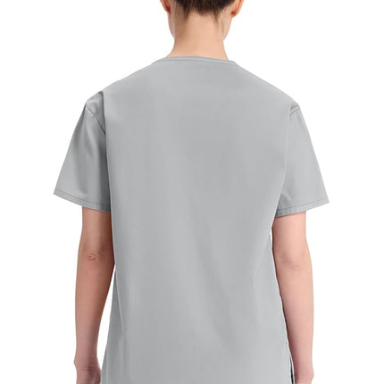 Dickies Men's signature Medical Scrubs Shirt, Grey, L UK