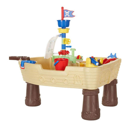 little tikes Anchors Away Pirate Water Playset. Outdoor Garden Toy, Safe & Portable Kids Table. Sensory Toy for Garden Games, Encourages Creative Play, For Ages 18 Months+
