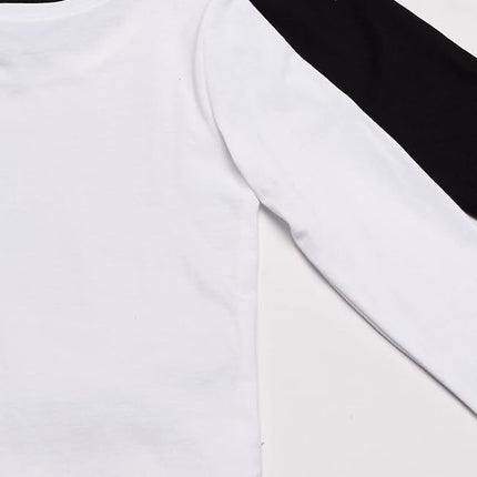 Camiseta básica de capas de The Children's Place para niñas pequeñas, paquete de 2, varios colores, de 6 a 9 meses