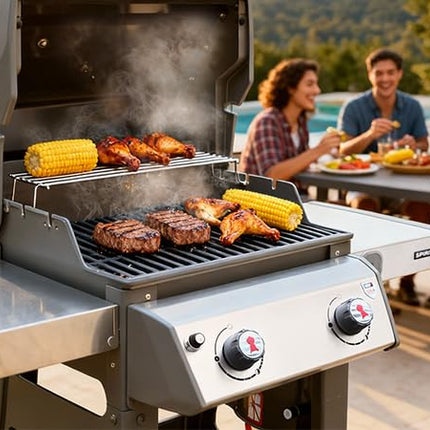 15.3" Flavorizer Bars for Weber Spirit E210 Series Grill with Front Control