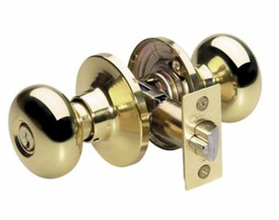 Master Lock BCO0103 Biscuit Entry Knob, Polished B