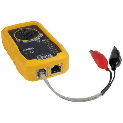 Klein Tools VDV770-855 Replacement Cables for Klein Tools Tone and Probe Wire Tracer Kit Cat. No. VDV500-705, Leads with Alligator Clips and RJ45, RJ11, RJ12