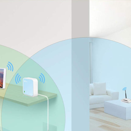 TP-Link TL-WR802N Wireless Travel WiFi Router, N300 WLAN Nano Portable WiFi Booster, Support Access Point, TV Adapter, Client, Range Extender, Repeater, Hotspot Operation Modes, Pocket-size