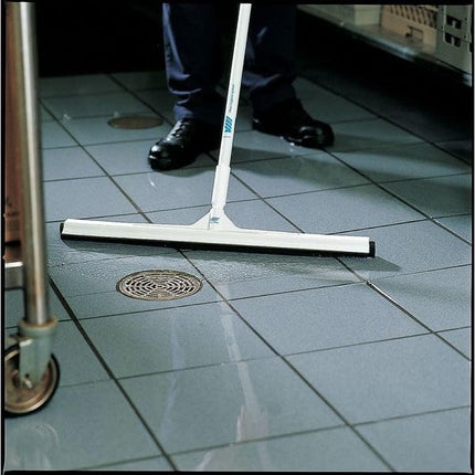 Vikan, White Squeegee,Fixed Head,Floor,20",PP/RB, 7753
