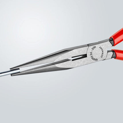 Knipex 2611200SBA Long Nose Pliers with Cutter, 8 Inch