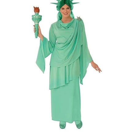 Rubie's Costume Co Women's Standard Classic Lady Liberty Costume, As Shown, Large