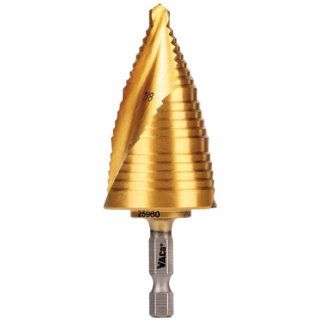 Klein Tools 25960 Step Drill Bit, 7/8 to 1-3/8-Inc