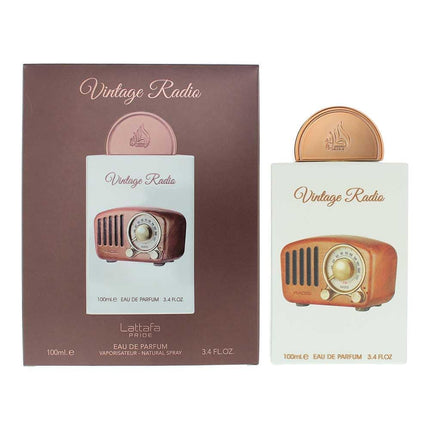 Vintage Radio by Lattafa for Unisex - 3.4 oz EDP S