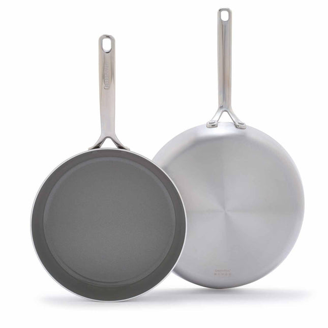 GreenPan GP5 Stainless Steel 5-Ply Healthy Ceramic