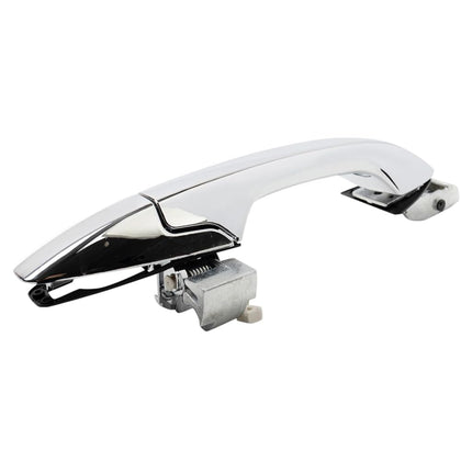 TRQ Rear Left Exterior Door Handle Compatible with 2010-2015 Honda Accord Crosstour