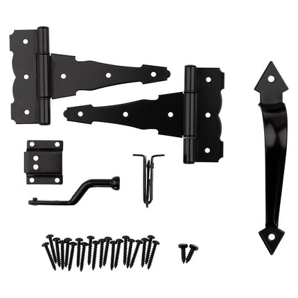 National Hardware N343-467 Decorative Gate Kit, Black, 0