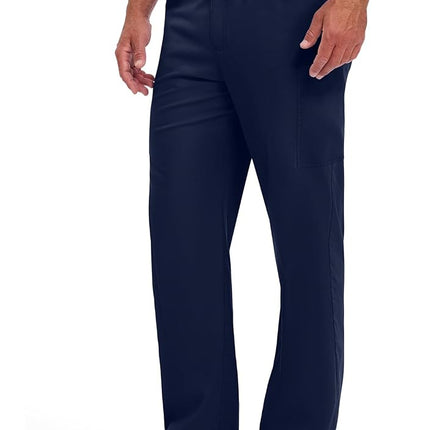 Dickies Men's Pull-On Pant with 7 Pockets Elastic Waistband with Button Closure 81006, Ceil Blue, Medium