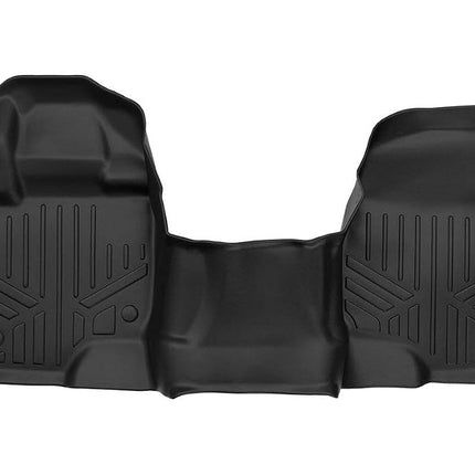 Rough Country Floor Liners (fits) 2015-2020 F150 Bench | 1st Row | Weather Rugged Floor Mats 1pc | M-5115