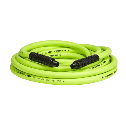 Flexzilla HFZ1225YW3 Air Hose, MNPT Fittings, 1/2"