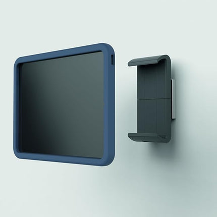 Durable Aluminium Wall Mounted Tablet Holder XL - 360° Rotatable Universal Mount for 7-13" Tablets with Cases - iPad, Samsung, Surface and More - Metal Bracket