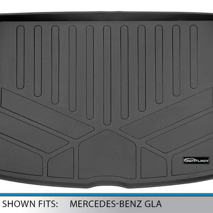 Forro de carga SMARTLINER de ajuste personalizado para Mercedes-Benz GLA-Class 2021 en posición de cubierta superior