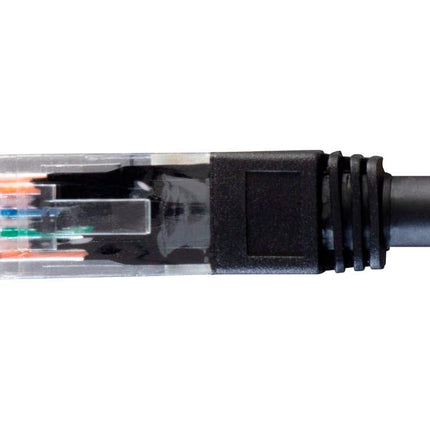 Monoprice Cat6 Outdoor Rated Ethernet Patch Cable - 25 Feet - Black | Snagless RJ45, Stranded, 550MHz, UTP, Pure Bare Copper Wire, 24AWG