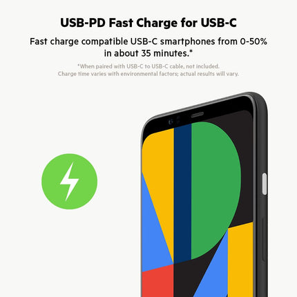 Belkin USB-C PD Car Charger 36W (Dual 18W USB-C Power Delivery Car Charger for iPhone 14 and 13 series, Samsung, Google and more)