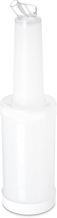 Carlisle PS601N02 Store N' Pour Complete Unit, 1 Quart Capacity, White (Pack of 12)