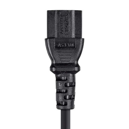 Monoprice 105286 10-Feet 16AWG Power Cord Cable with 3 Conductor PC Power Connector Socket, Black