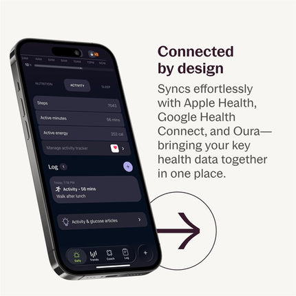 Stelo Glucose Biosensor & App by Dexcom - a leader in continuous glucose monitoring (CGM). 24/7 tracking and personalized insights to reveal patterns. 2-pack (up to 15 days each). iOS