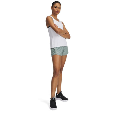 Under Armour Women's Tech Play Up Shorts, Ladies Running Shorts with Shaped Hem and Open-Hand Pockets, Breathable and Fast-Drying Gym Shorts