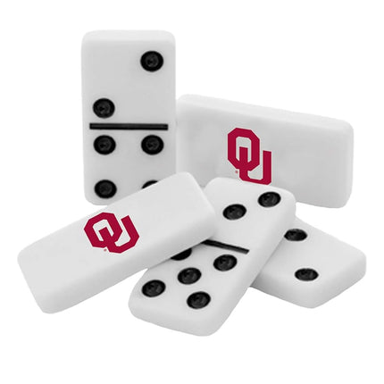 MasterPieces Game Day - NCAA Oklahoma Sooners - 28 Piece Team Logo Double Six Domino Set