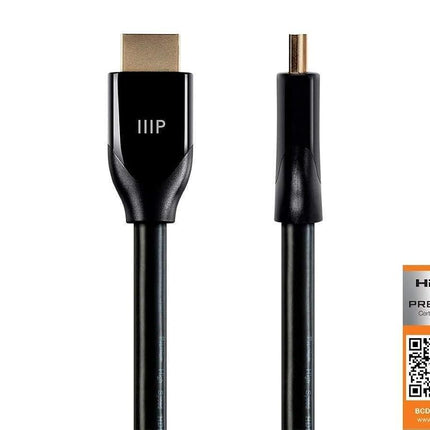 Monoprice 121510 Certified Premium High Speed HDMI
