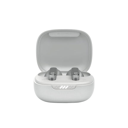 JBL Live Pro 2: 40 Hours of Playtime, True Adaptive Noise Cancelling, Smart Ambient, and Beamforming mics (Silver), Small