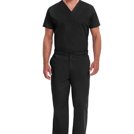 Dickies Men's Signature Elastic Waist Pant???? ??? ?? ????????????pantaln Mdico Exclusivo Con Cintura medical scrubs pants, Black, M UK