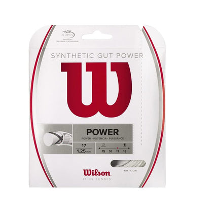 Wilson Synthetic Gut Power 40-Feet Tennis String S