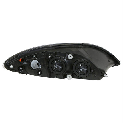 United Pacific 31272 Headlight Assembly, LH, Black Housing, High/Low B