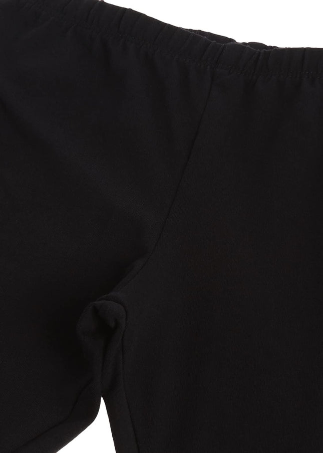 The Children's Place Girls' Capri Leggings 2-Pack, Black 2 Pack, XX-Large