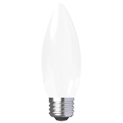 GE LED Light Bulbs, 40 Watt, Soft White, Frosted Decorative Bulbs, Medium Base (2 Pack)