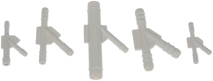 Dorman 47354 Vacuum Tubing Y-Connector, White, 1 Count (Pack of 1)