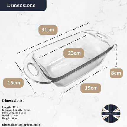 Anchor Hocking 81214L11 Oven Basics Deep Pie Dish, 9.5", Clear Pie Dish 9-Inch Clear