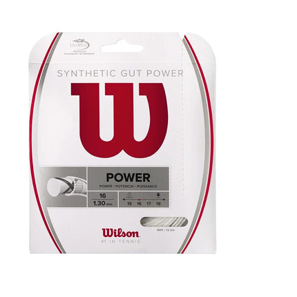 Wilson Synthetic Gut Power 40-Feet Tennis String S