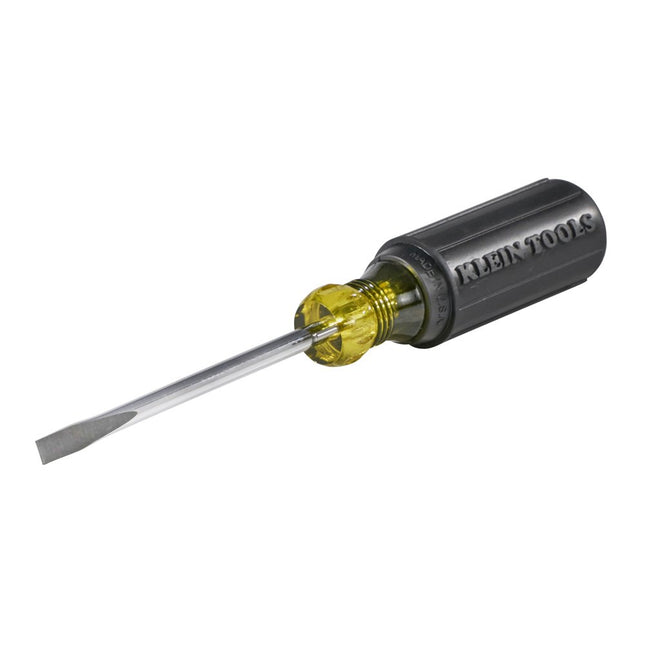 Klein Tools 605-4B Wire Bending Cabinet Tip Screwdriver 4-Inch, Made in USA