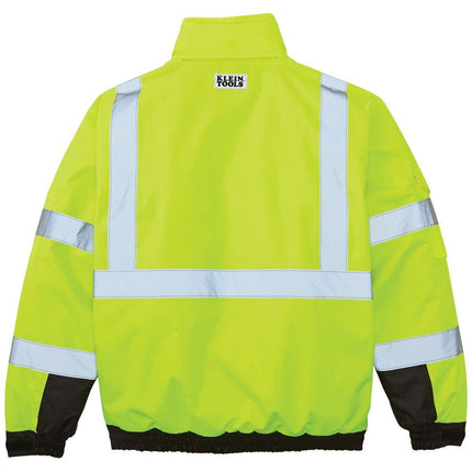 Klein mens Wrap Coat, Yellow and Black, L