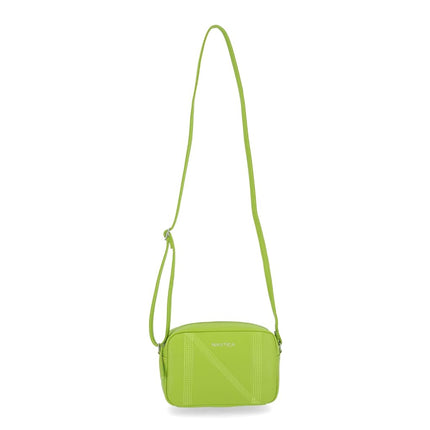Nautica Women's Candid Camera Adjustable Crossbody, Lime, One Size